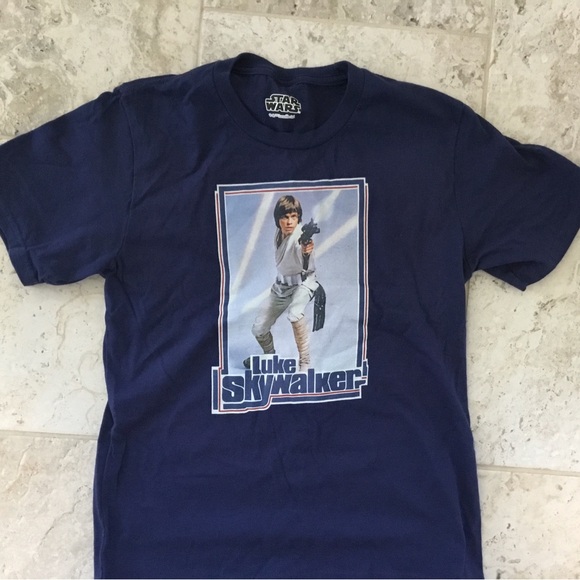 Star Wars Kids Navy Blue T-Shirt - Picture 1 of 1